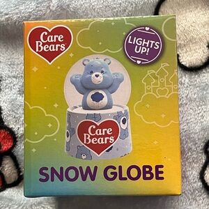 Care Bears Mini Blue Snow Globe NEW NWOT OPEN BOX